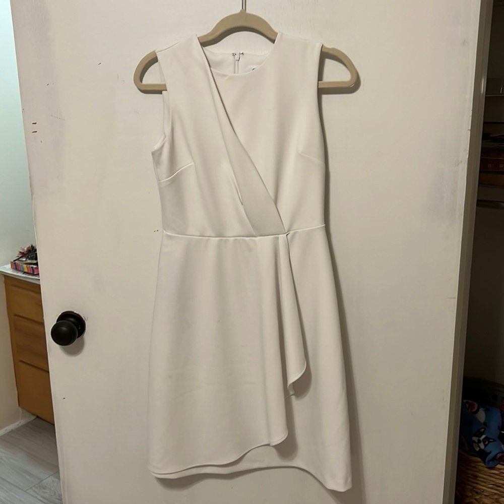 White Calvin Klein dress